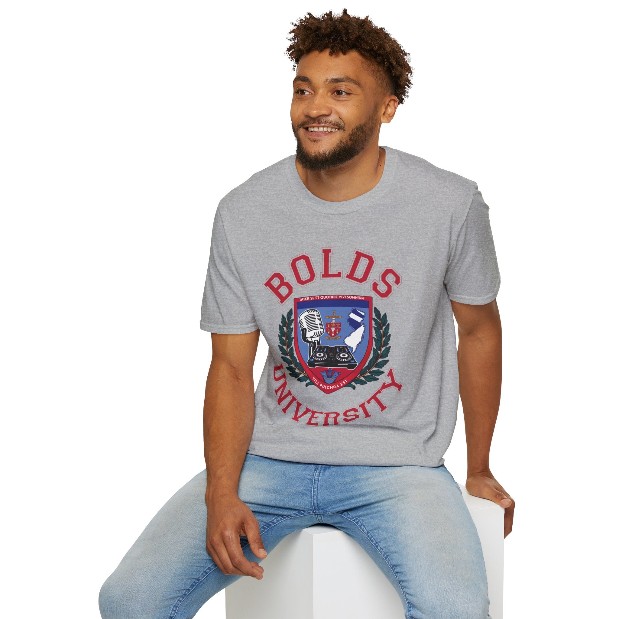 BOLD UNIVERSITY Unisex Softstyle T-Shirt
