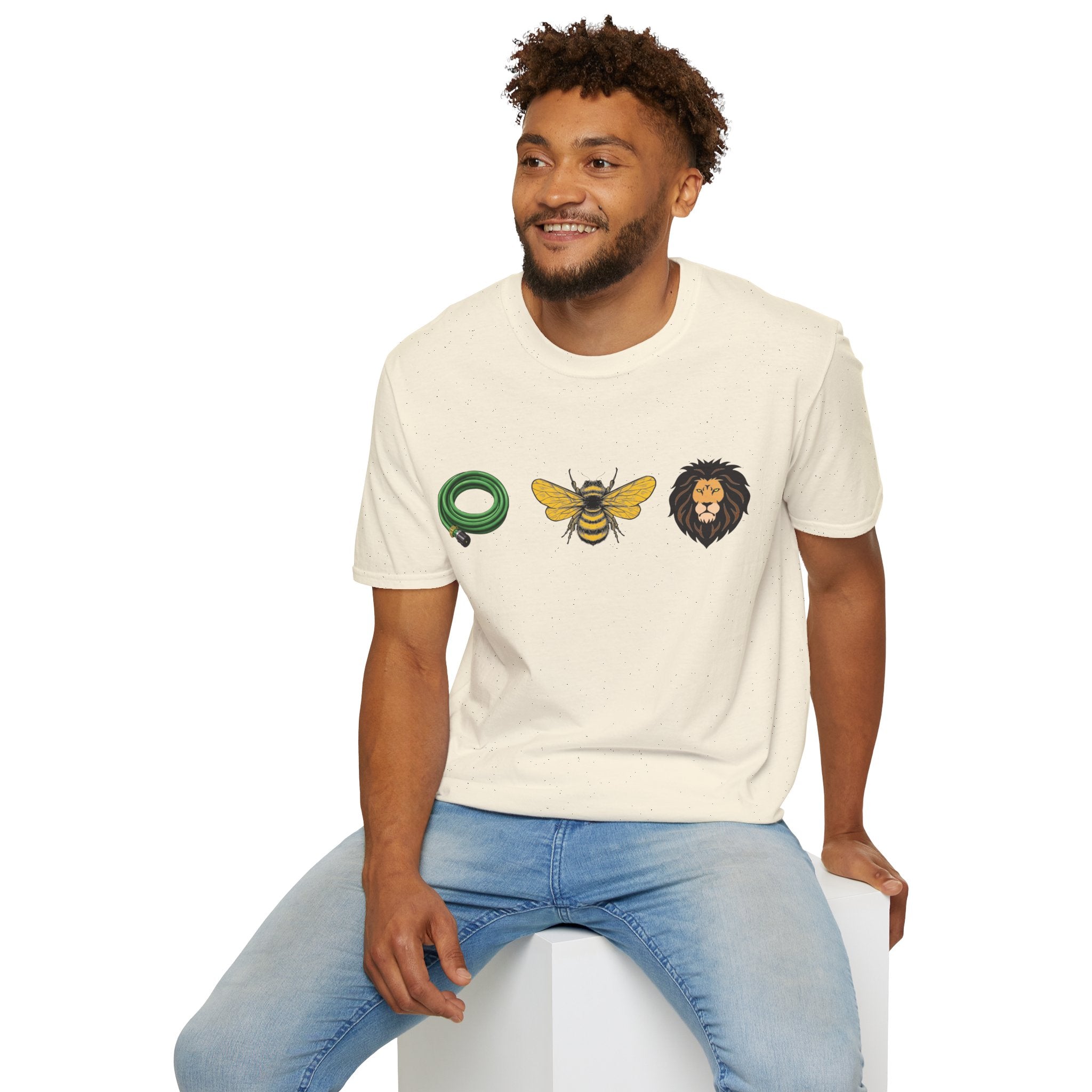 Hose Bee Lion Unisex Softstyle T-Shirt