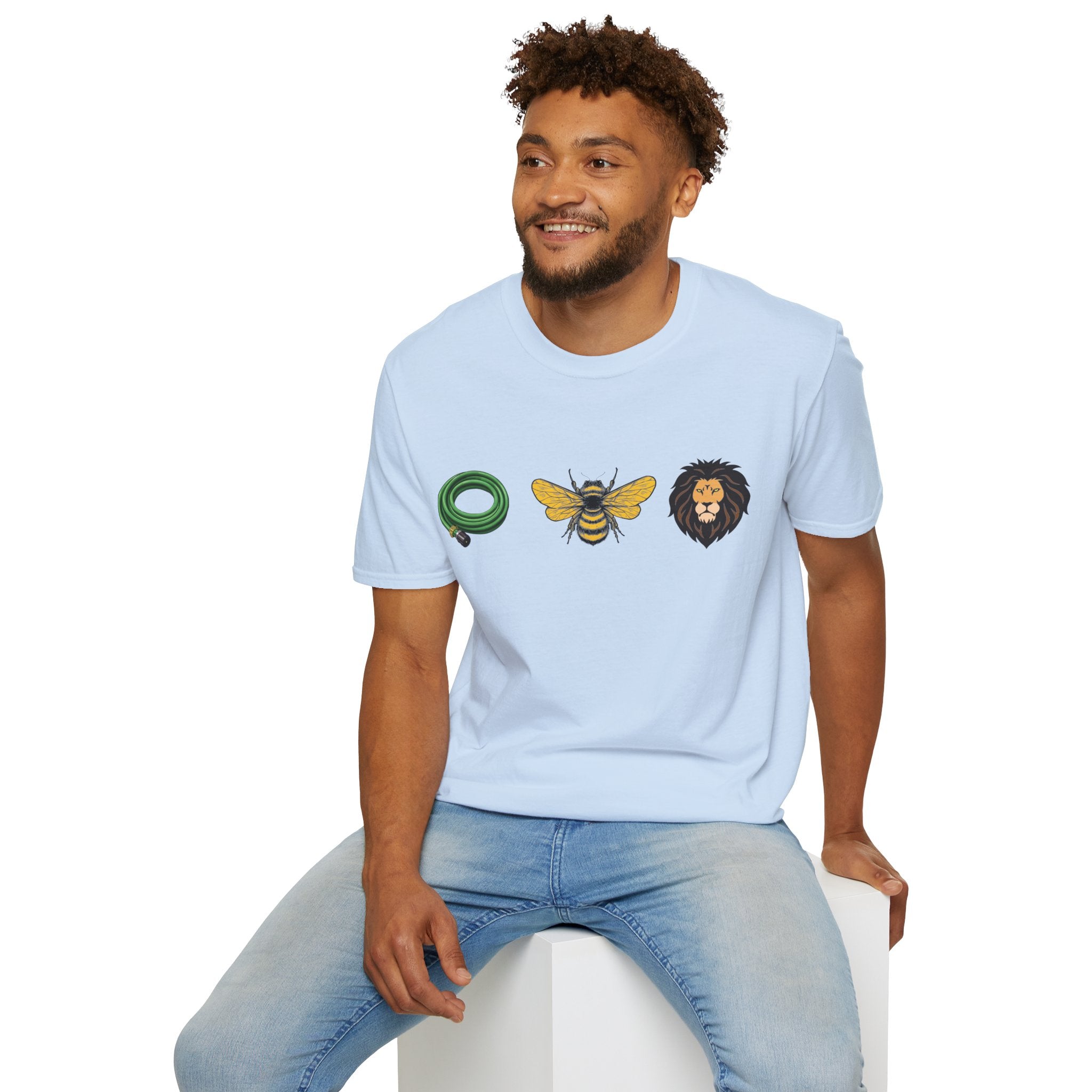 Hose Bee Lion Unisex Softstyle T-Shirt
