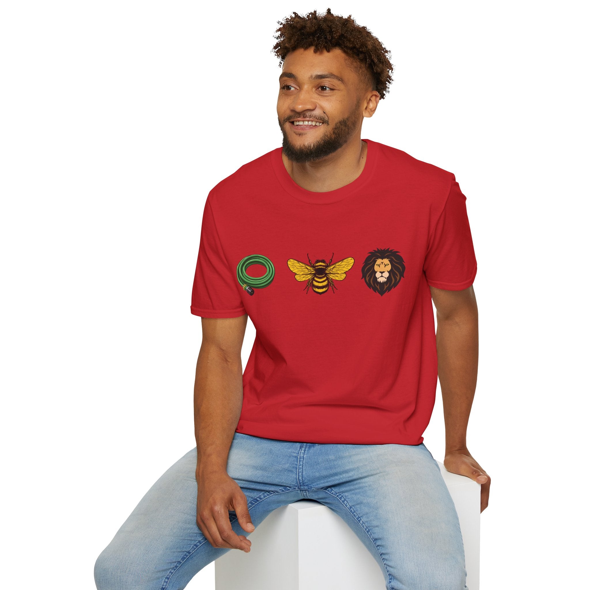 Hose Bee Lion Unisex Softstyle T-Shirt