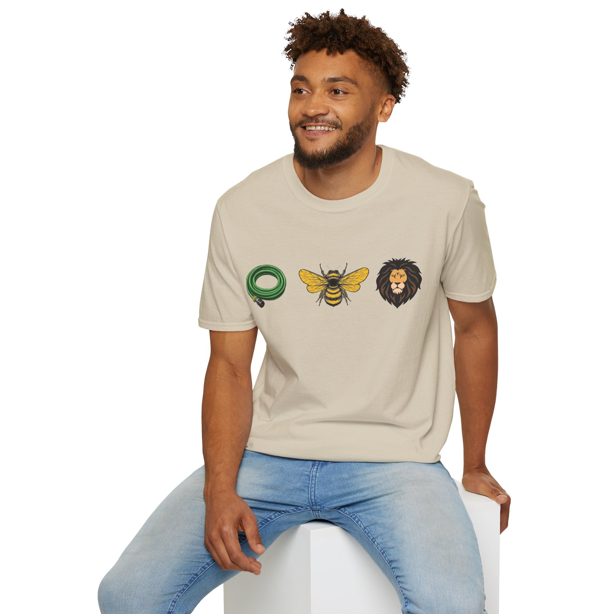 Hose Bee Lion Unisex Softstyle T-Shirt