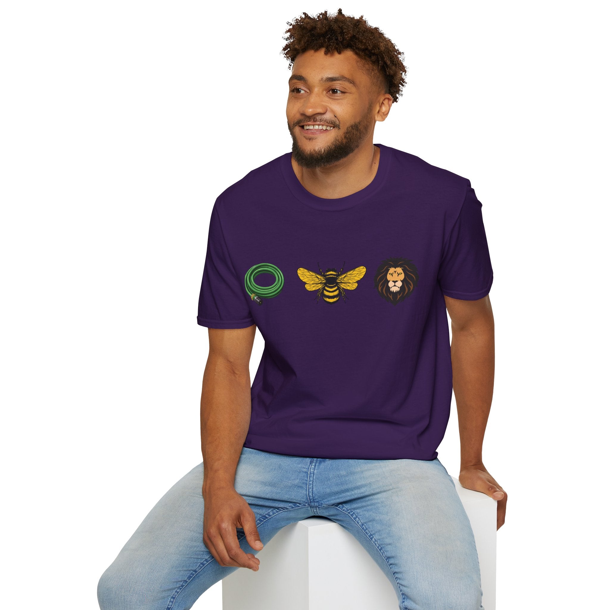 Hose Bee Lion Unisex Softstyle T-Shirt