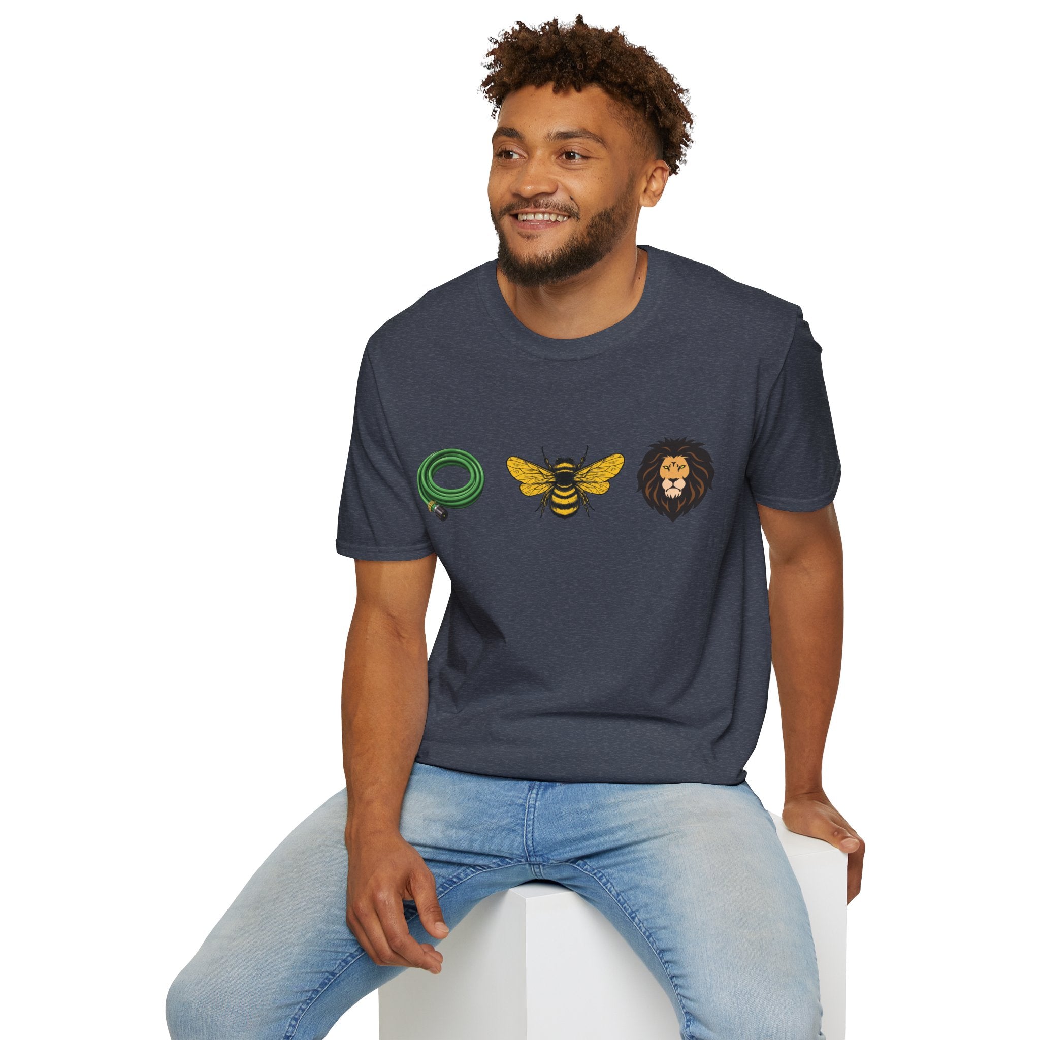 Hose Bee Lion Unisex Softstyle T-Shirt
