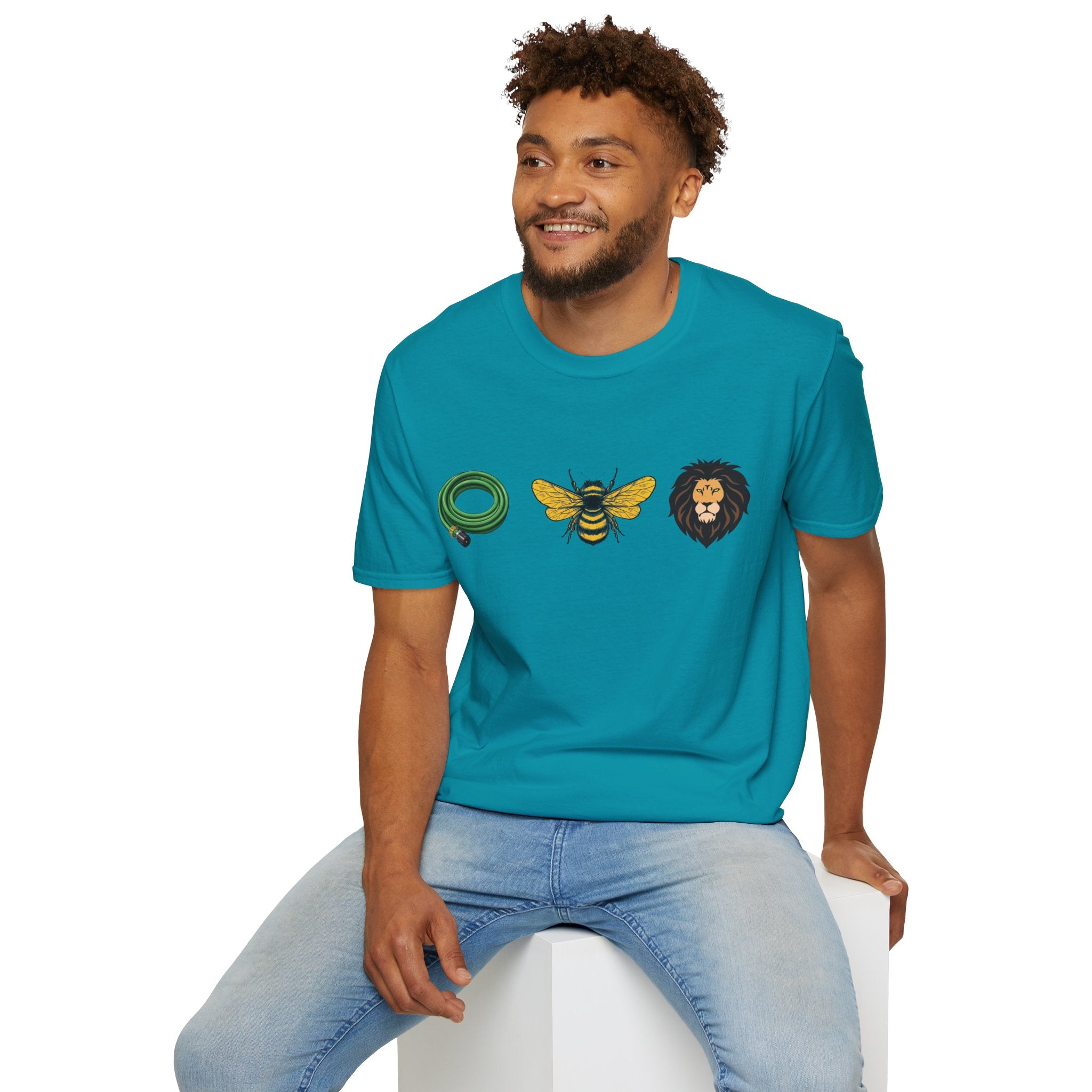 Hose Bee Lion Unisex Softstyle T-Shirt