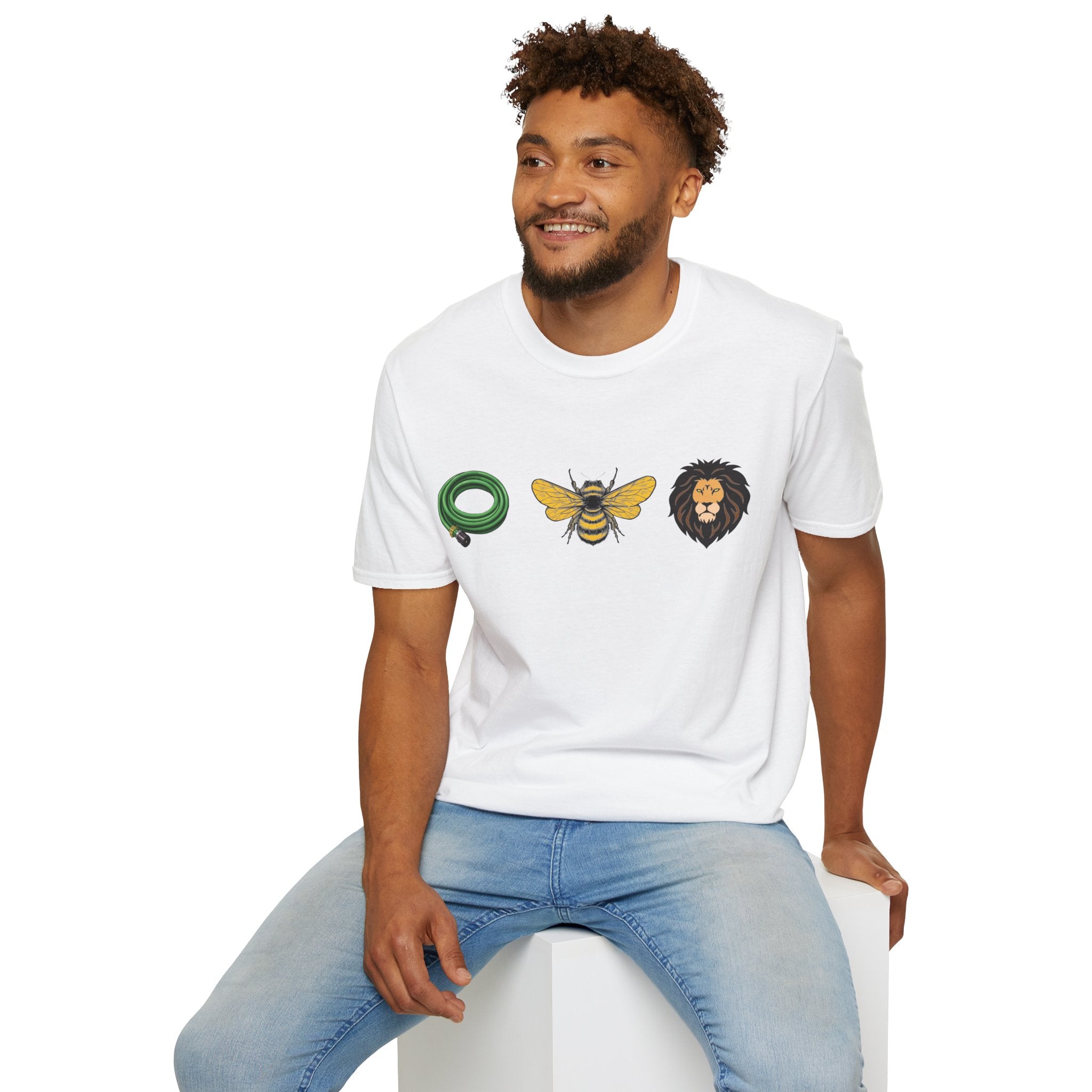 Hose Bee Lion Unisex Softstyle T-Shirt