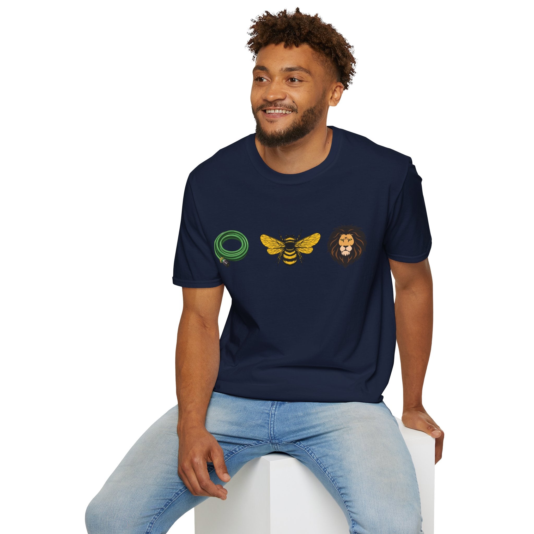 Hose Bee Lion Unisex Softstyle T-Shirt