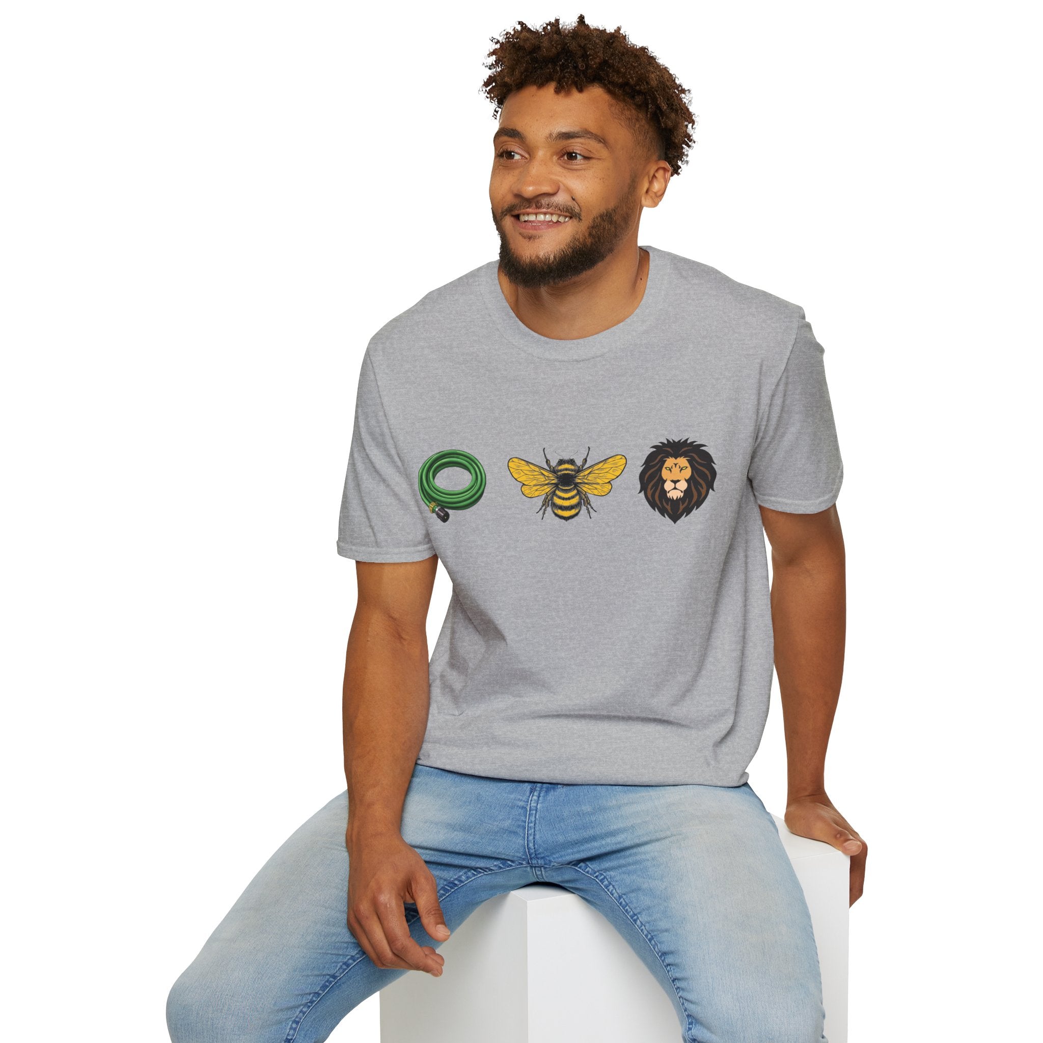 Hose Bee Lion Unisex Softstyle T-Shirt