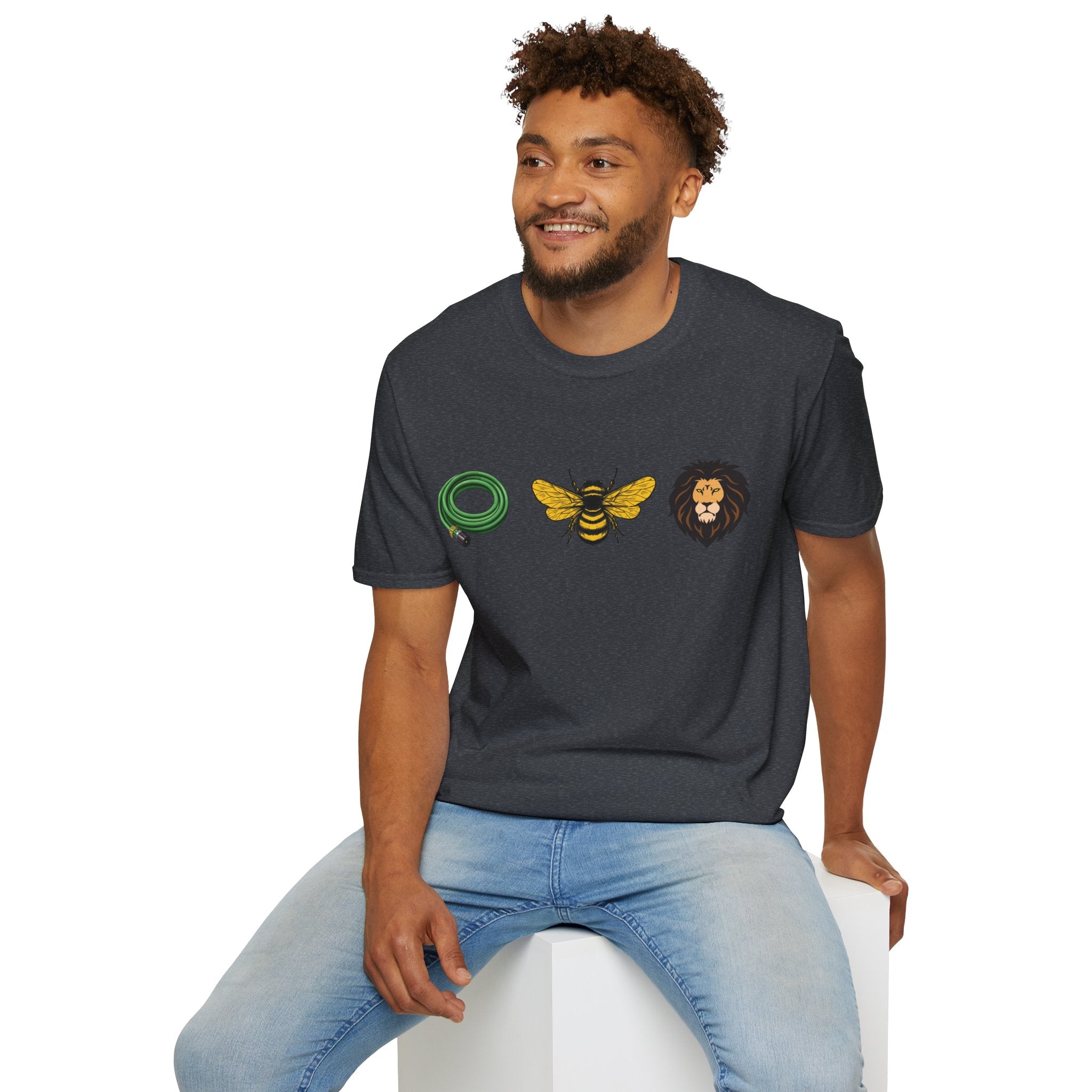 Hose Bee Lion Unisex Softstyle T-Shirt
