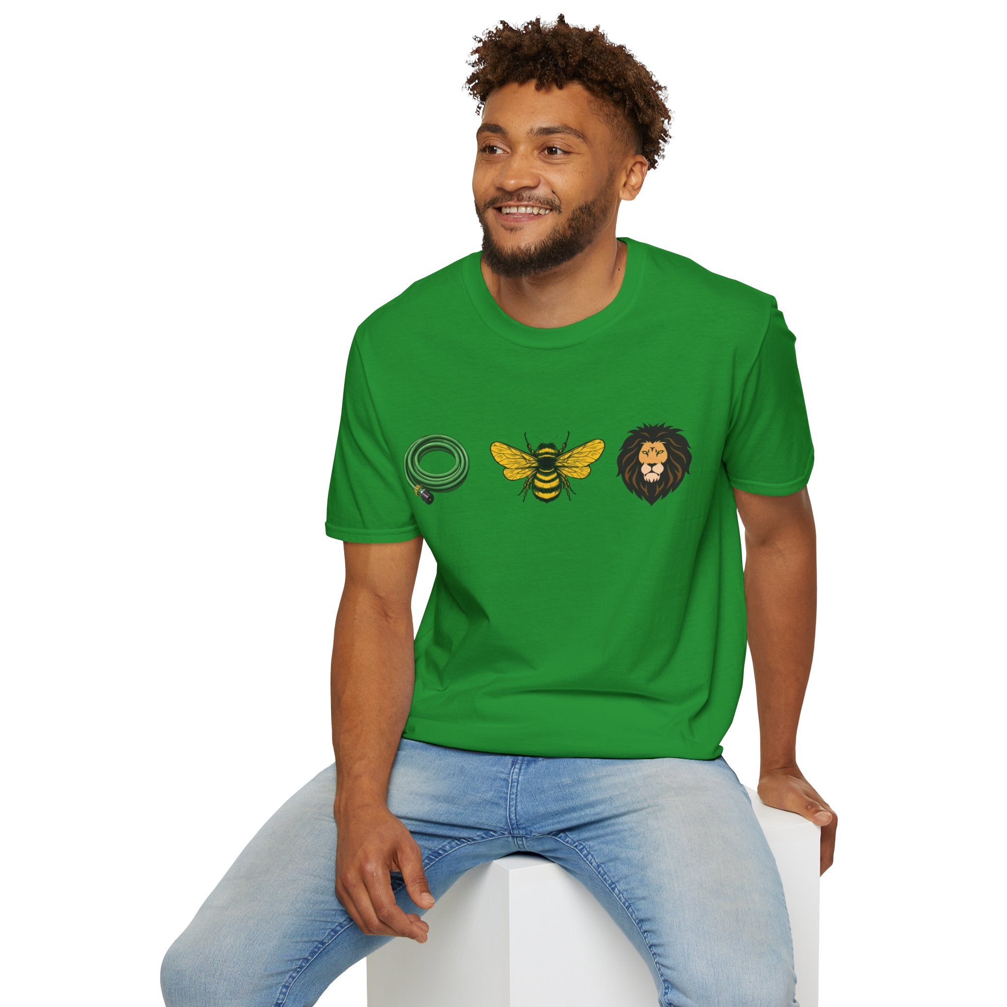 Hose Bee Lion Unisex Softstyle T-Shirt