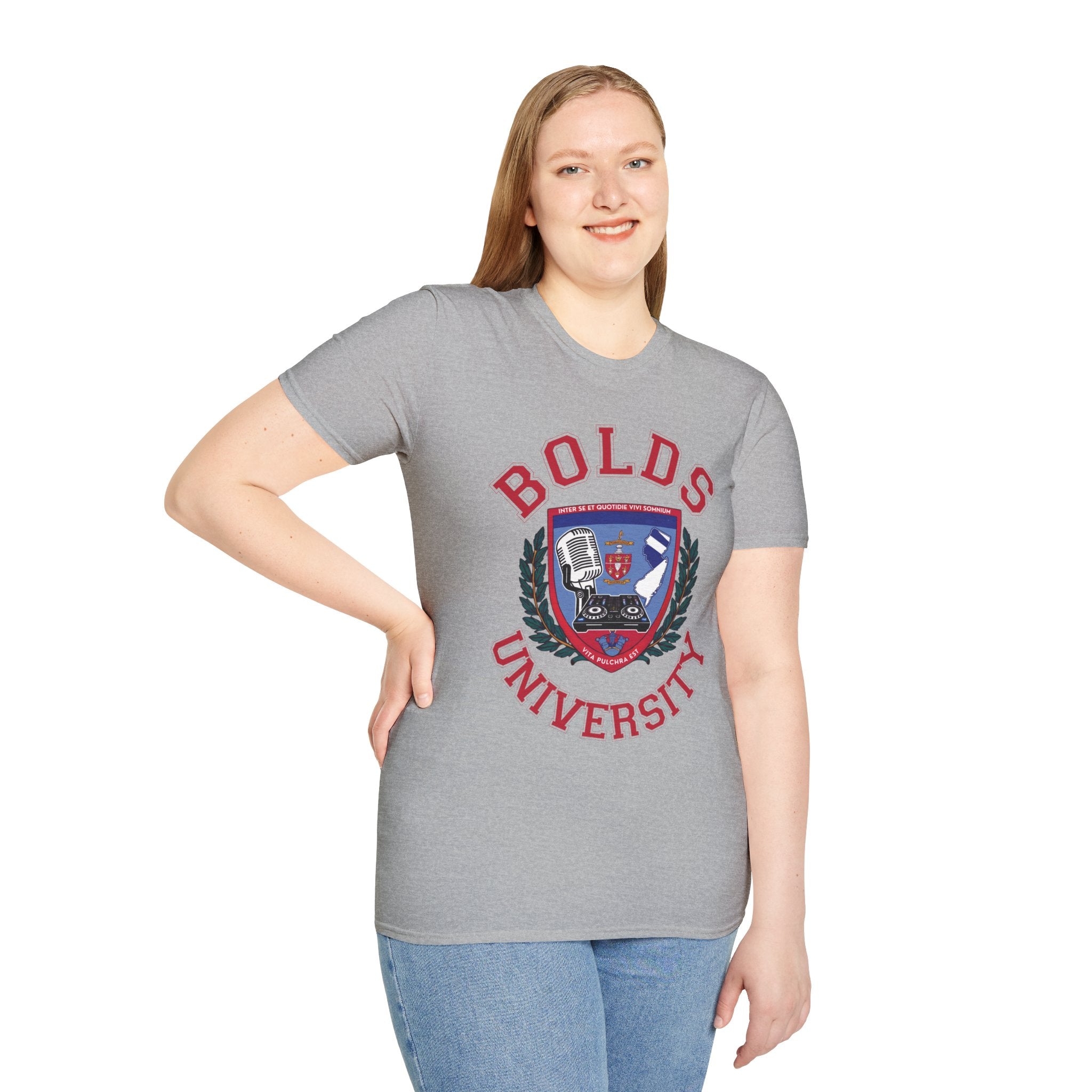 BOLD UNIVERSITY Unisex Softstyle T-Shirt