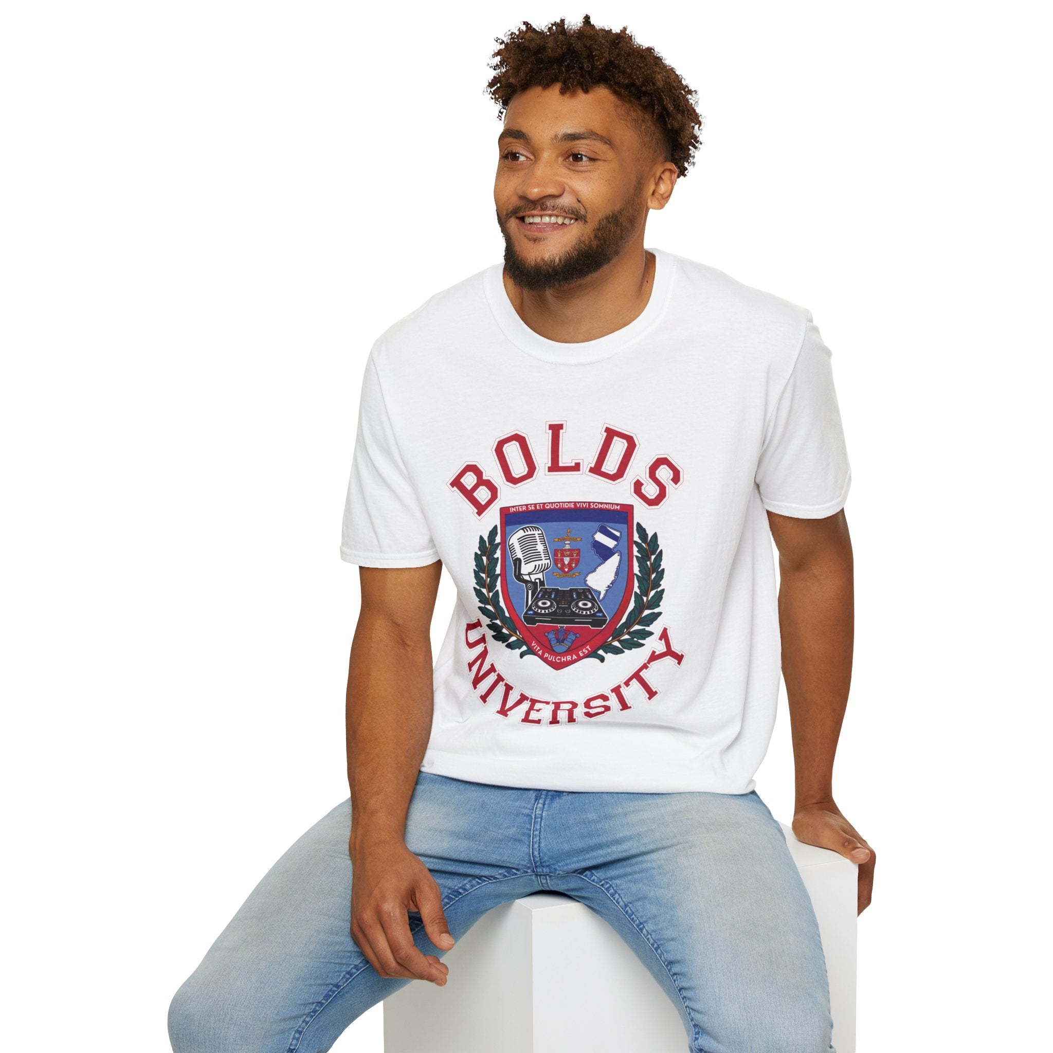 BOLD UNIVERSITY Unisex Softstyle T-Shirt