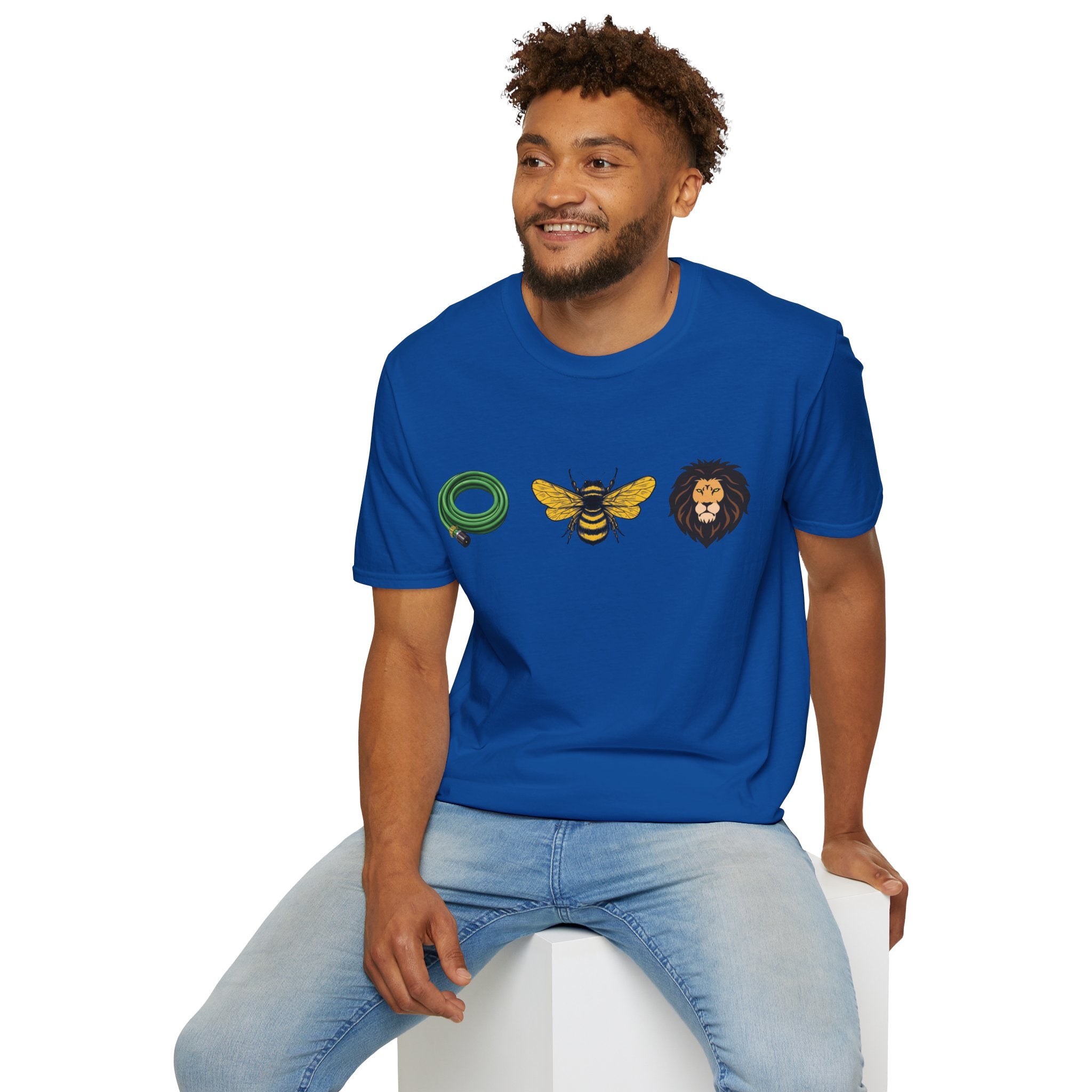 Hose Bee Lion Unisex Softstyle T-Shirt